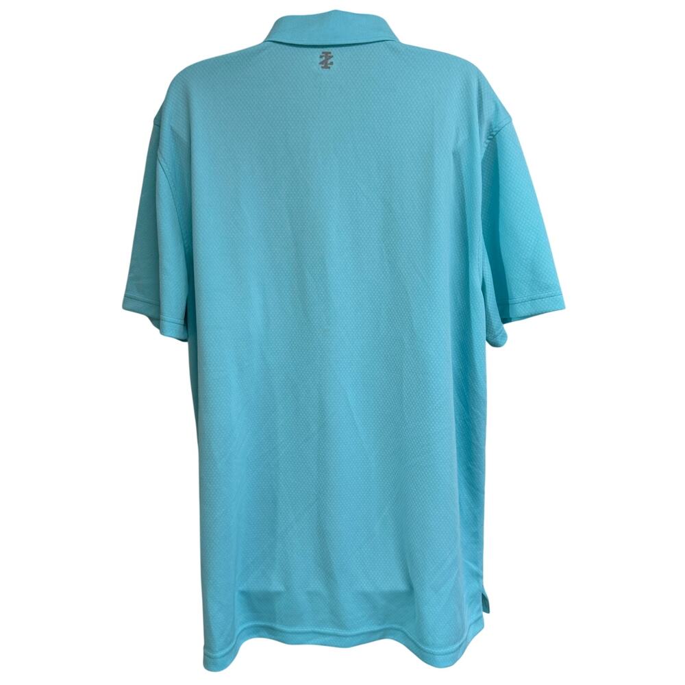 IZOD Golf Polo Mens Shirt XL Extra Large UPF 15 Sun Control Blue Collar NWT New - Picture 6 of 11